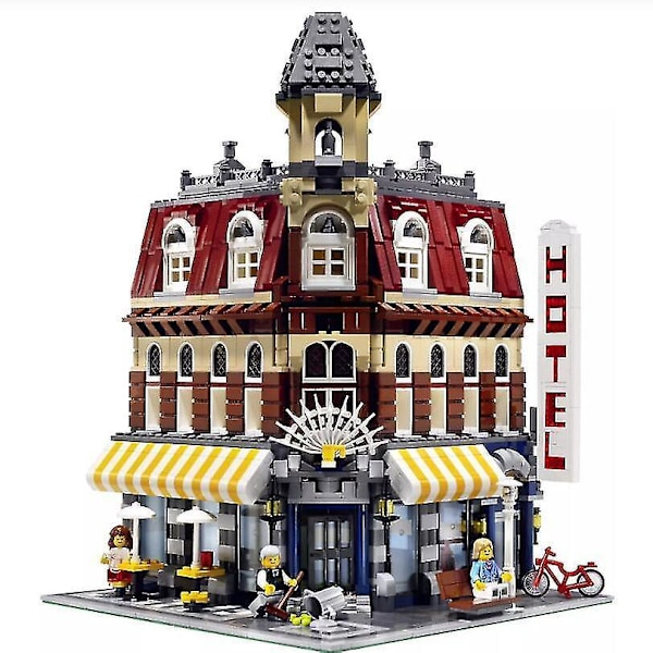 Varastossa 15002 Cafe Corner House Rakennuspalikat Tiilet Malli Yhteensopiva 10182 Streetview Lasten Koulutus Lelu Syntymäpäivälahja 20008pdf Ohje ei alkuperäinen