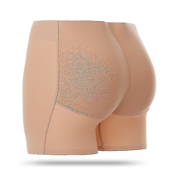 Dametruser med polstring for å løfte baken, formet for å gi en større rumpe Boxer 222beige M