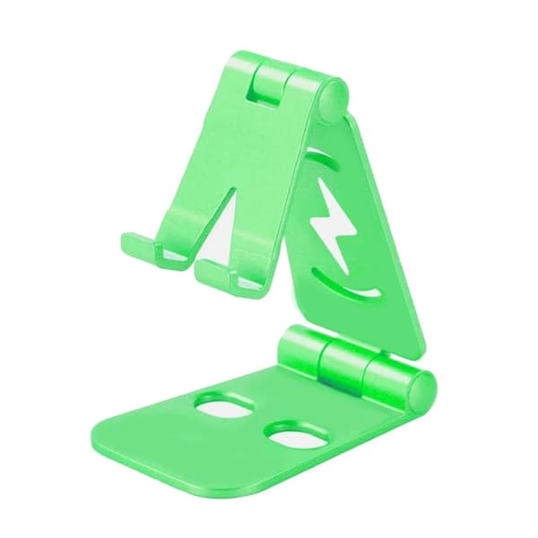 Portable Foldable Adjustable Mini Phone Tablet Vedio Desk Braket Stand Holder Green
