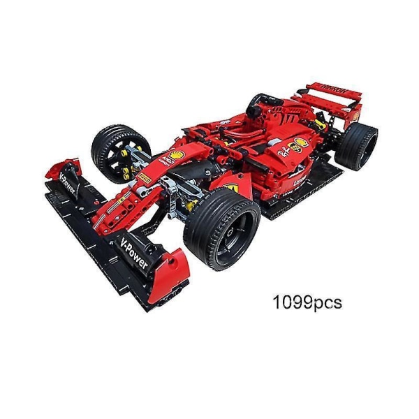 Kreativ Ekspert Berømt Moc Super Racerbil F1 Gte Sportsbil Byggeklosser Modell Modulære Klosser Teknisk Gutter Leker Gaverb Uten Original Esken