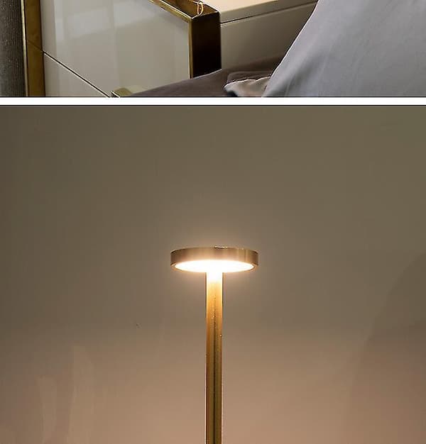 Sofirn Cordless Led Desk Lamp Usb Rechargeable Bedside Lamp Gold (australian Standard)