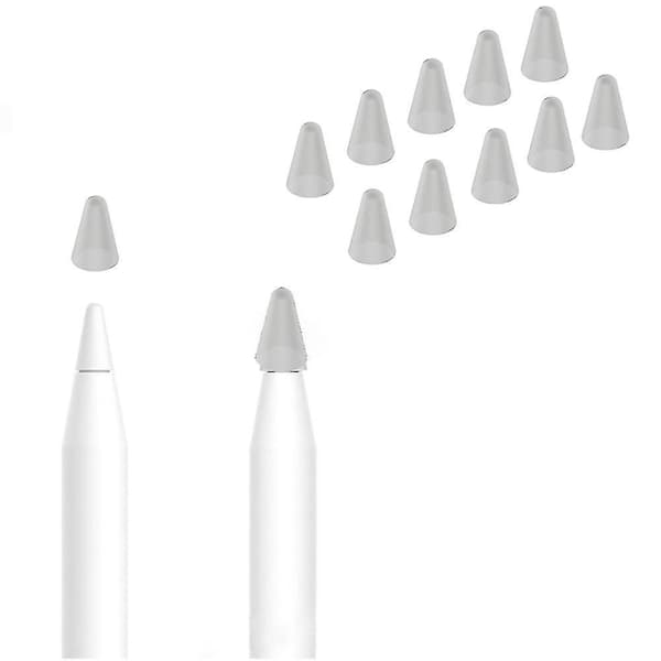 10 Pieces Tip Cover Compatible With Apple Pencil, Non-slip Pen Cap