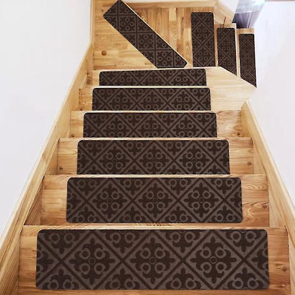 2 Pack/3 Pack Stair Treads Carpet Dirt-resistant And Durable No BROWN 2 3 PCS