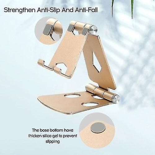 z16 Aluminium Alloy Double Folding Design Phone Bracket