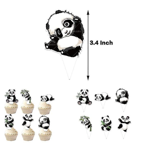 35pcs Panda Themed Birthday Party Decoration Set