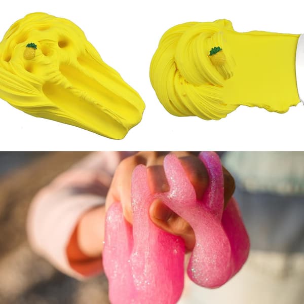 70 ml Slime Leke Myk Anti-rive Elastisk Sky Slime Smør Slam Leke For Avslapning I