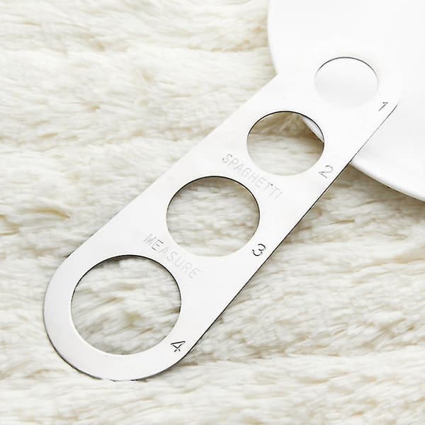 Spaghetti Measure Tool Pasta Portion Control Gadgets Professional Pasta Measuring Tool With 4 Serving Portion Stainless Steel 3pcs