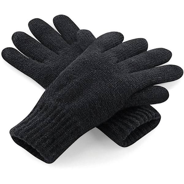 Outdoor Look Beauly Thinsulate Termiske Vinterhansker for Menn Black Small Medium