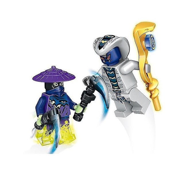 24 stk. Byggeklods Plast Mini Ninjago Samle Figur Legetøj