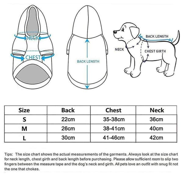 Regnfrakk til hund med hette Poncho Transparent regnfrakk for små hunder WHITE L