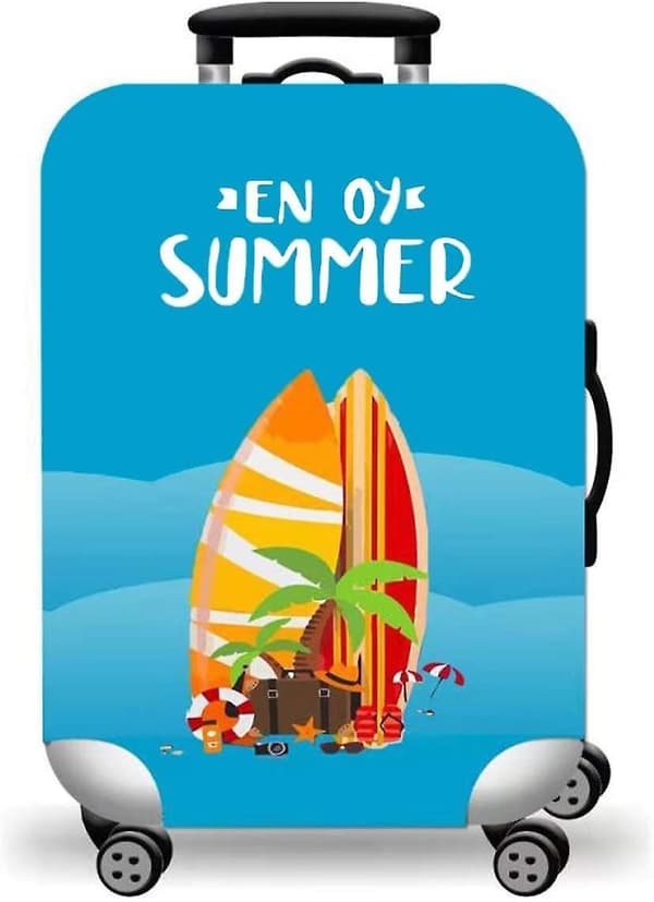 Travel Luggage Cover Spandex Suitcase Protector Washable Baggage Covers S