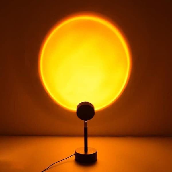 Auringonlaskun heijastus LED-lattiavalaisin (auringonlasku)