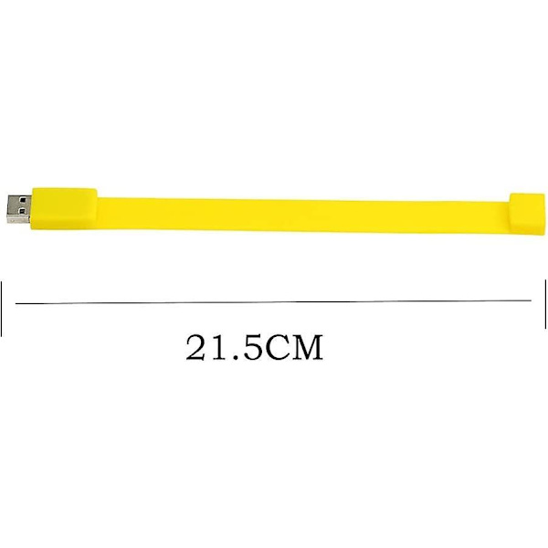 Portable Waterproof Wristband Design Usb Flash Pen Drive Memory Stick Disk,yellow 64gb