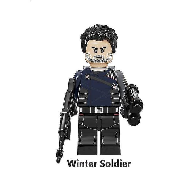 6 stk. X-men Byggeklods Minifigur Børnelegetøj