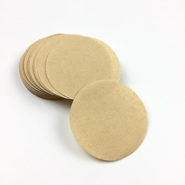 500pcs Round Coffee Filter Paper 56mm For Espresso Coffee Maker V60 Dripper primary color 60mm