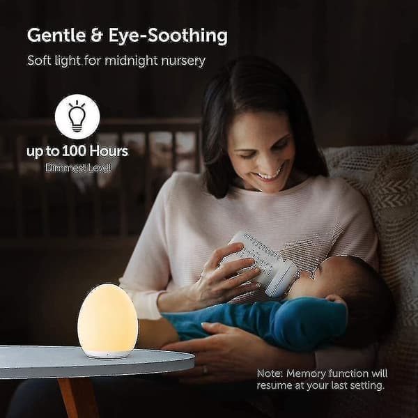 Child Night Light, 8 Color Adjustable Led Baby Night Light