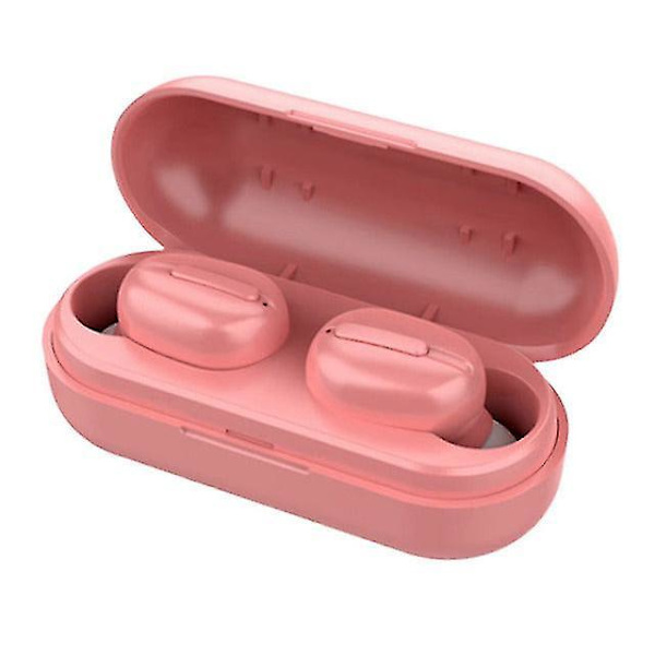 Oversættelseshovedtelefoner 80 sprog Øjeblikkelig oversættelse Smart stemmeoversætter Trådløs Bluetooth-kompatibel oversætterøretelefon Pink