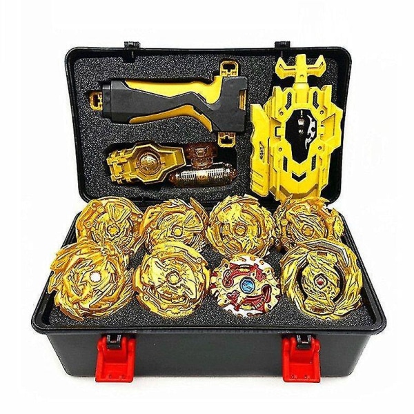 8pcs Beyblade Set With Launcher Kids Box Gift
