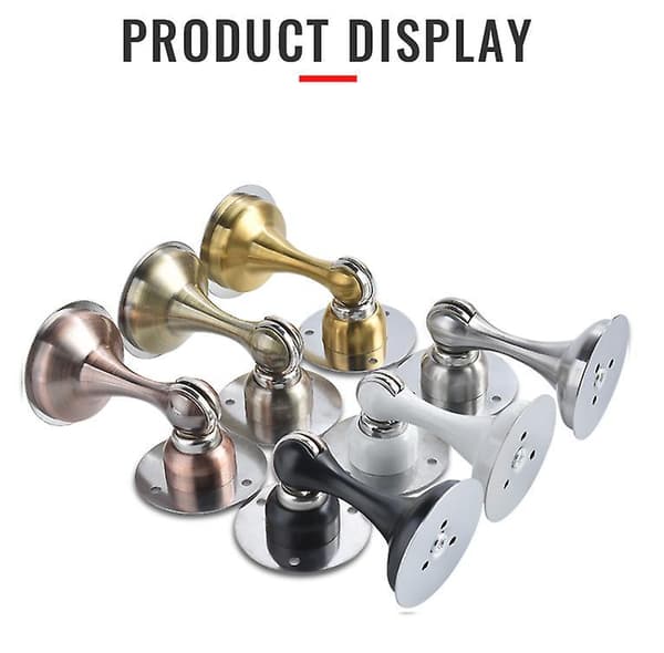 Magnetisk dørstopper farve rød bronze