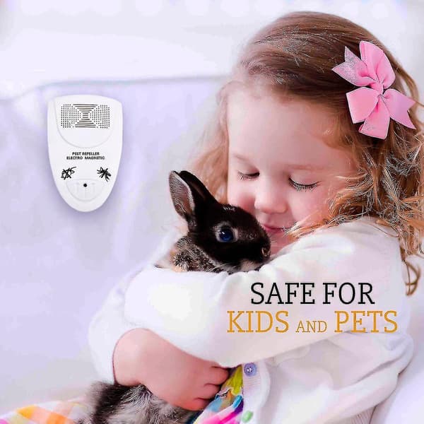 Ultrasonic Squirrel Repeller Pack Of 2 - Get Rid Of Squirrels In 72 Hours EU Plug