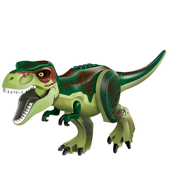 Assembled Building Blocks Toys Dinosaur World Tyrannosaurus Children Animal Model Bricks Toy E