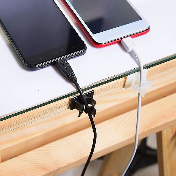 Fong Fong Nylon Wire Adjustable Cable Clips Adhesive Cable Management Clips Adjustable Clamp