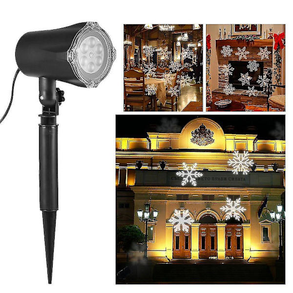 Vanntett IP44 Utendørs/Innendørs 4W 4 LED Fargerik LED Projektor Jul