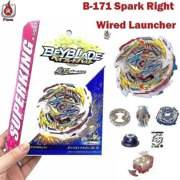 (Spark Right Wired Launcher) Beyblade Superking B-171 1a Spark Launcher