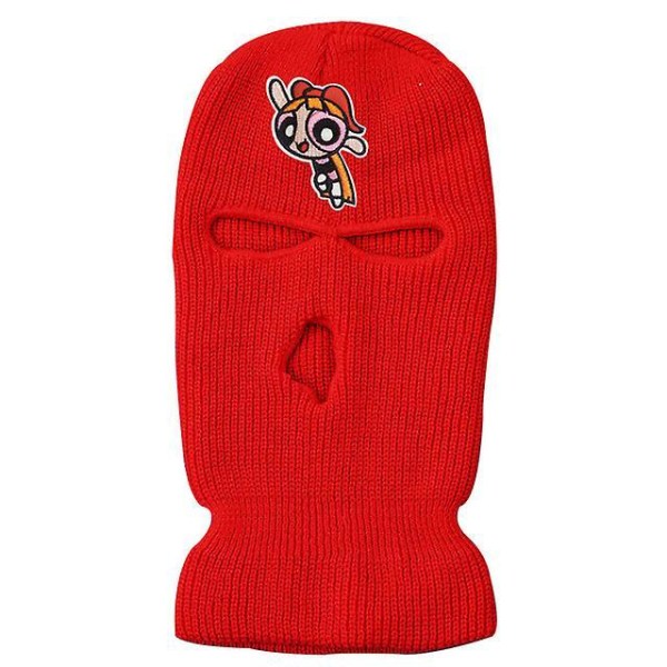 Neon Mask Winter Cover 10 Color Halloween Cap For Party Motorcycle Bicycle Ski Red-K