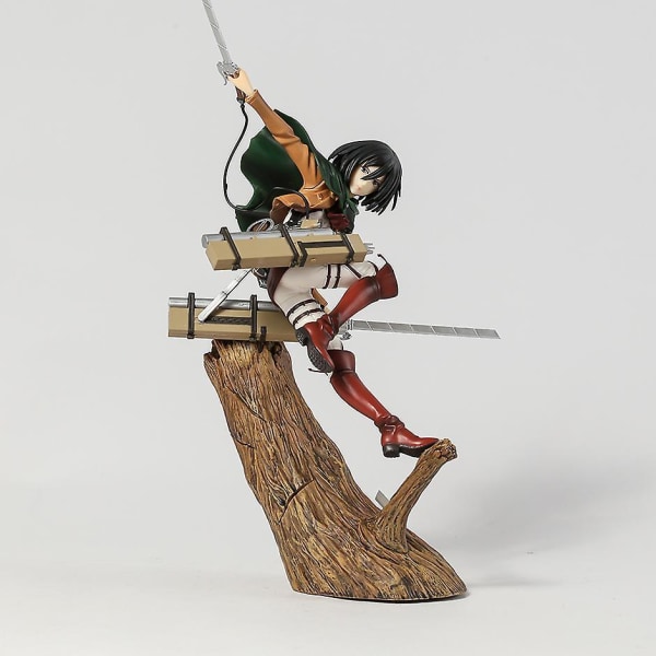 Attack On Titan Mikasa Levi Ackerman Renewal Package Ver. Collection Figure Figurine Model Statue 28cm no box