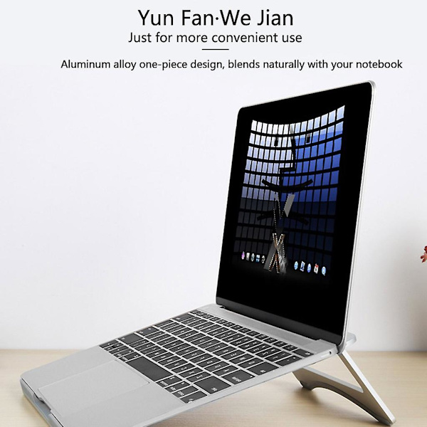 Aluminum Foldabletablet Stand Anti-skid Cooling Non-slip Notebook Holder Riser