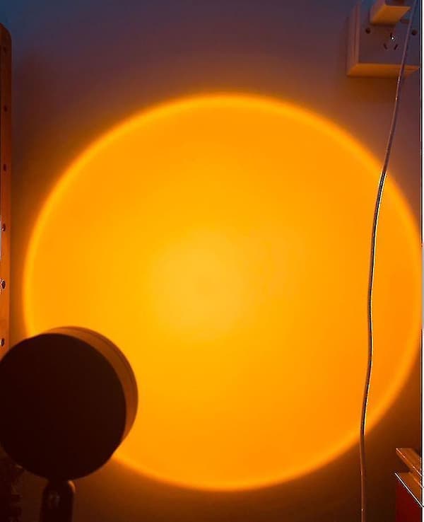Solnedgangslys Projektion LED Lys Internet Kendis Atmosfære Lampe Baggrundslys