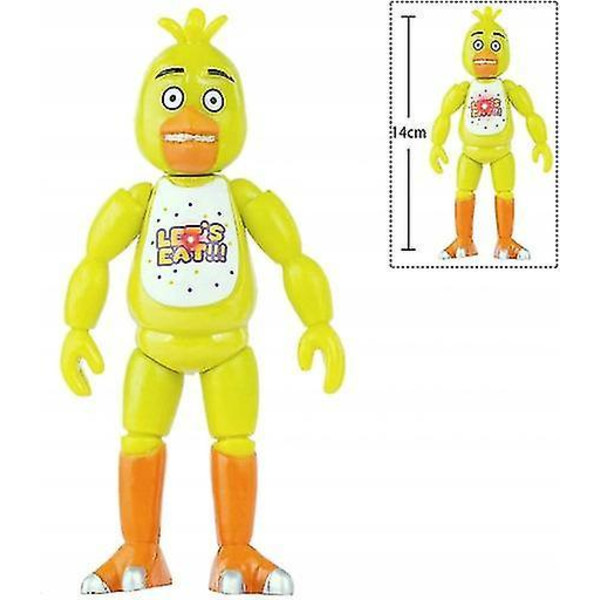 5 stk. Five Nights At Freddy's Fnaf Figur Sæt