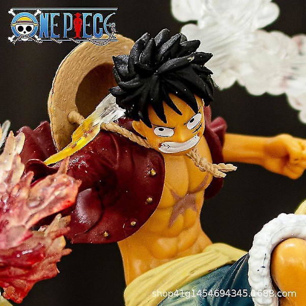 One-piece Handmade Fire Fist Luffy Model Decorative Doll