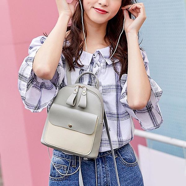 Mini Backpack Crossbody Bag For Teenage Girl Women Shoulder Phone Purse New Trendy Female Backpack Pink