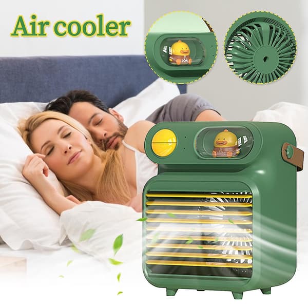 New Style Portable Mini Air Cooler Usb Removable Air Conditioning Fan