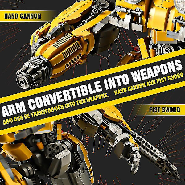 Creative Transformation Robot Mecha Model Building Blocks Technical Bricks Toys Birthday Gifts For Children Adults Boys 3500pcsin Carton Box