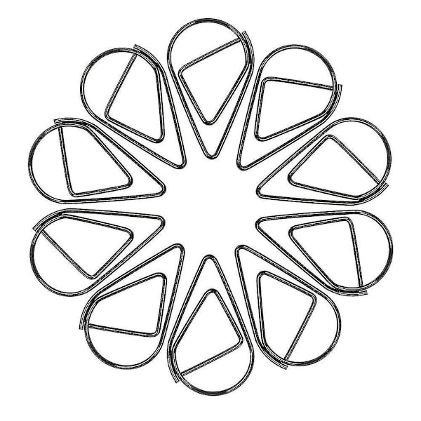 100pcs Paper Clips , Durable  Rust Resistant Paper Clips Ideal For Office School And Personal Document Organization