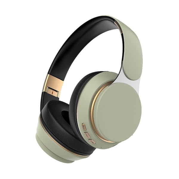 Fg-07s Wireless Headset Gaming Headset With Microphone Gaming Headset Stereo Card Headset Green