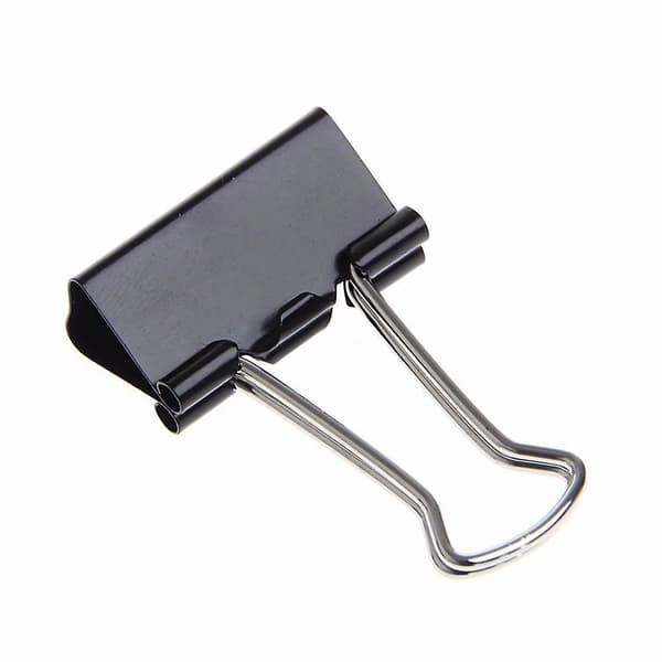 48 Pcs 25mm Binder Clips File Paper Clip Document Office Supplies