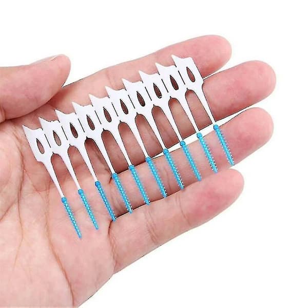 Soft Dental Clean Oral Floss Interdental Brush Teeth Care Tools 40pcs