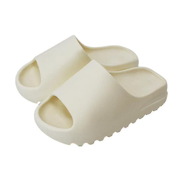 Slides Slippers Platform Strand Sandaler Unisex Slippers White 35-36