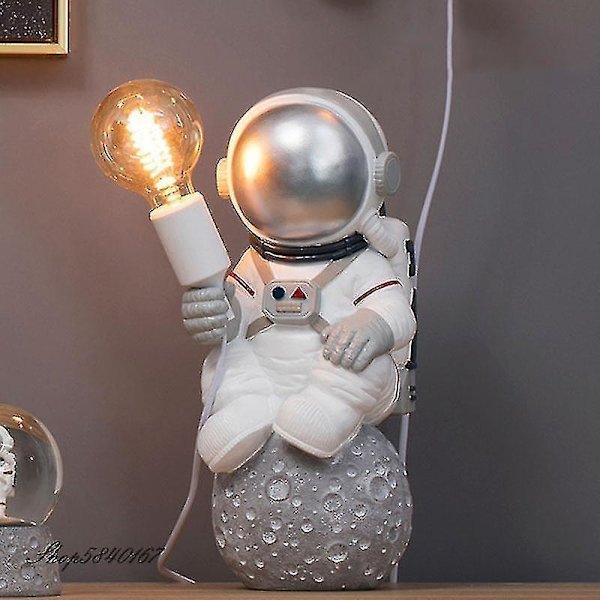 Astronaut Desk Lamp Art Deco Resin Lamp Living Room Loft Decoration (wall Lamp Strip)