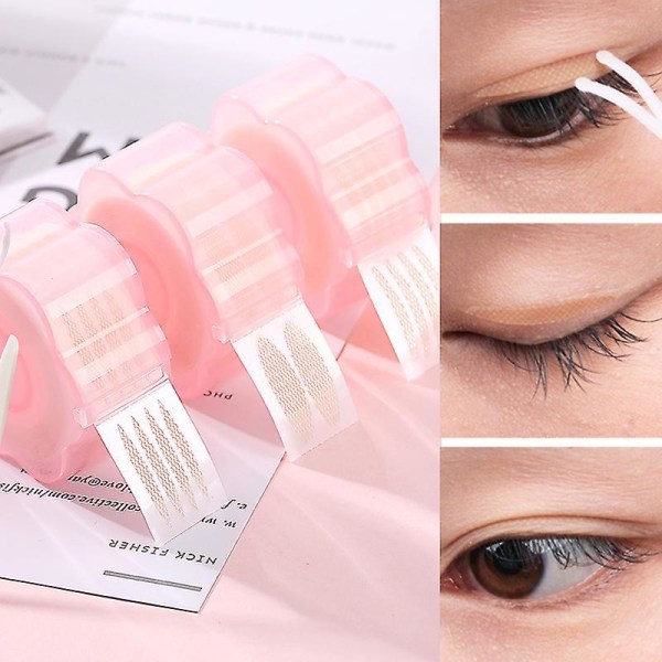 360pc Double Eyelid Tape Self-adhesive Invisible Eyelid Stickers Natural Waterproof Mesh Eyes Lift Strips Beauty Makeup Tools Style L