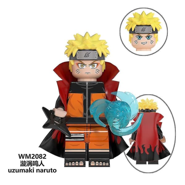 Naruto Building Blocks Toy Japan Anime Figure Confrontation Team
