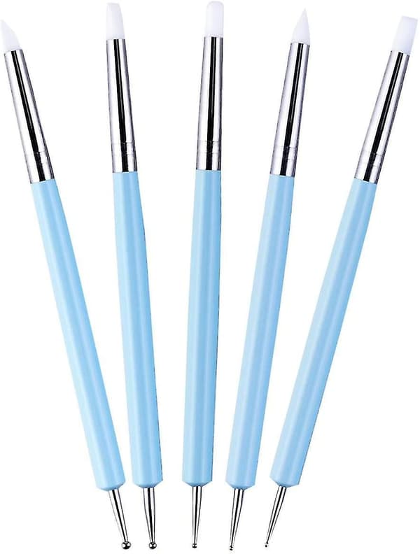 Clay Tool Ceramic Tool Double End Modeling Tool Set 4pcs Ball Stylus Dotting Tools 5pcs Modeling Too