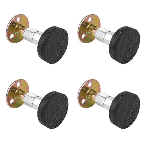 Yyh-4kpl Metalliset sängynpäädyn kiinnikkeet, tärinää estävä toimilaite, säädettävä seinävakain 6.5X4CM
