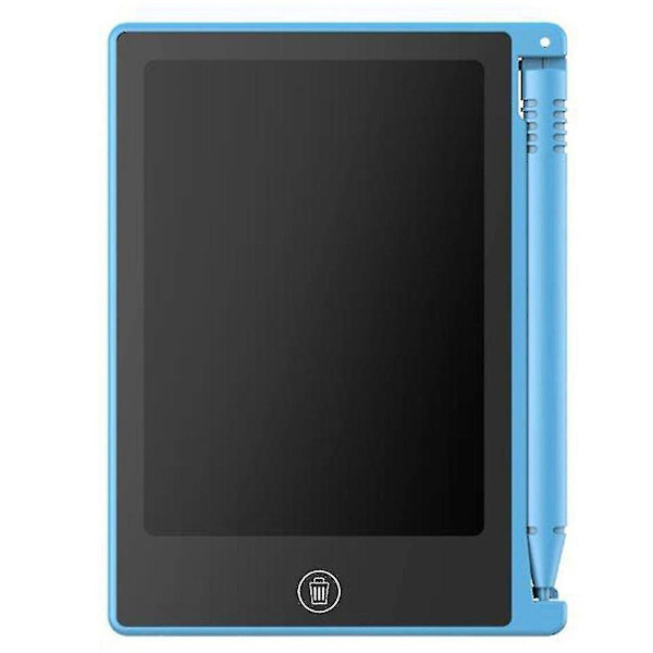 4,4 tuuman kannettava LCD-kirjoitustaulu digitaalinen piirustusgraffititaulu kynällä Blue