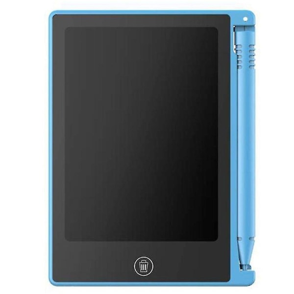 4.4 Inches Portable Lcd Writing Tablet Digital Drawing Graffiti Board With Pen Blue