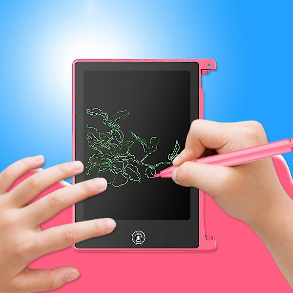 4,4 tuuman kannettava LCD-kirjoitustaulu digitaalinen piirustusgraffititaulu kynällä Blue